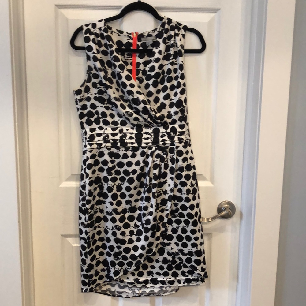 Faux wrap dress
